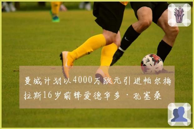 曼城计划以4000万欧元引进帕尔梅拉斯16岁前锋爱德华多·孔塞桑